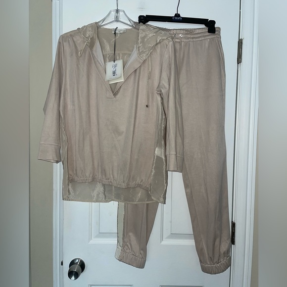 ANTONELLI FIRENZE COTTEN BLEND ATHLEISURE SUIT SZ EU 42/US 6 NWT - Picture 1 of 15